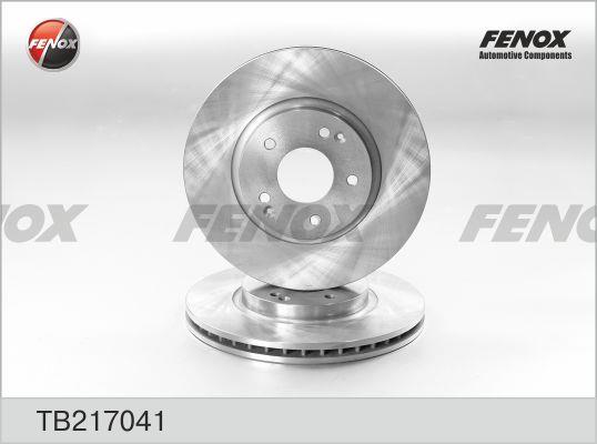 Fenox TB217041 Front brake disc ventilated TB217041
