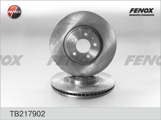 Fenox TB217902 Front brake disc ventilated TB217902