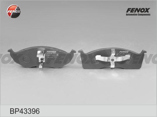 Fenox BP43396 Brake Pad Set, disc brake BP43396