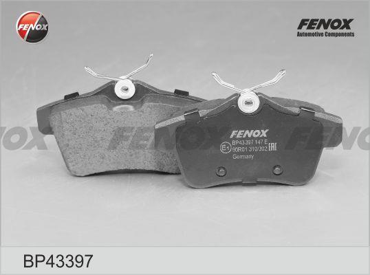 Fenox BP43397 Brake Pad Set, disc brake BP43397
