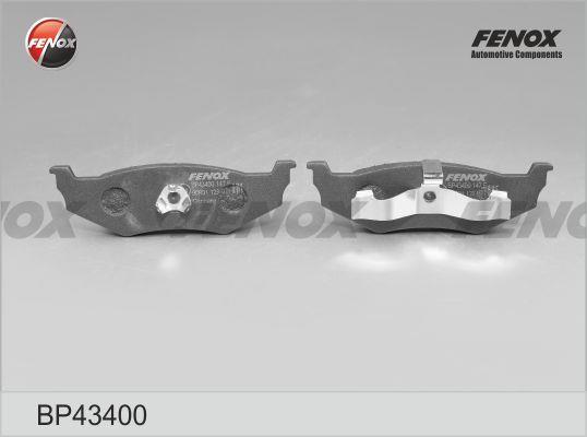 Fenox BP43400 Brake Pad Set, disc brake BP43400