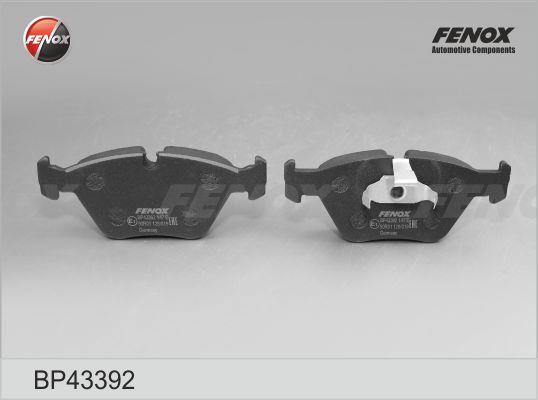 Fenox BP43392 Brake Pad Set, disc brake BP43392