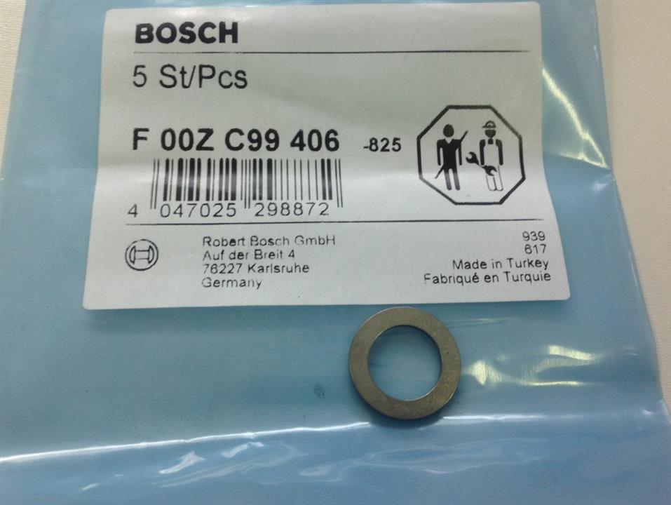 Bosch F 00Z C99 406 Fuel injector washer F00ZC99406