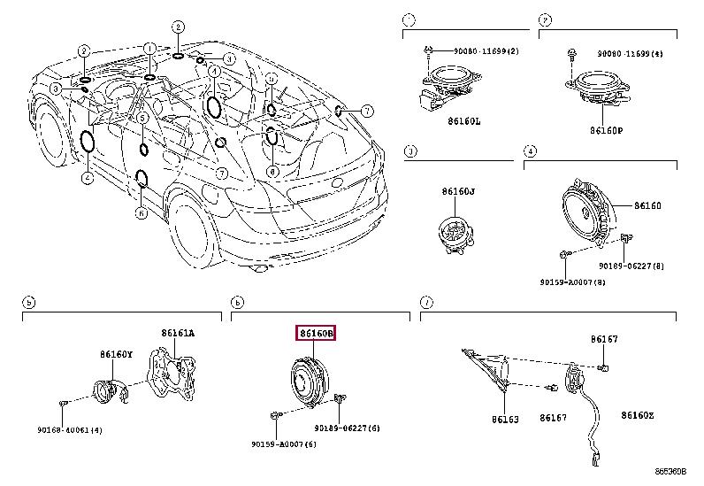 8616002770 Toyota Car Audio Toyota