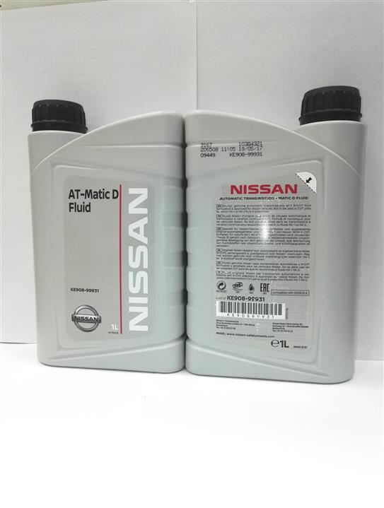 Transmission oil Nissan ATF Matic Fluid D, 1L Nissan KE908-99931