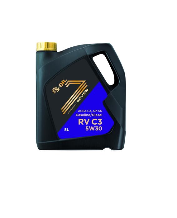 S-Oil SRVC5305 Engine oil S-Oil SEVEN RV C3 5W-30, 5L SRVC5305