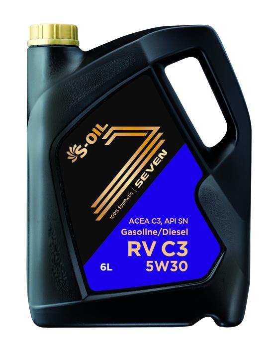 S-Oil SRVC5306 Engine oil S-Oil SEVEN RV C3 5W-30, 6L SRVC5306