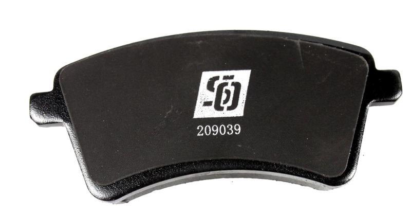 Brake Pad Set, disc brake Solgy 209039