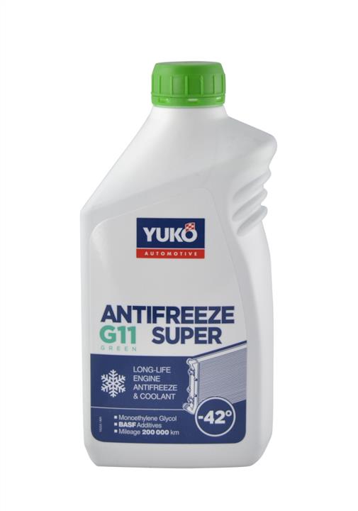 Yuko 4820070244465 Antifreeze -42 Super G11 green, 1 l 4820070244465
