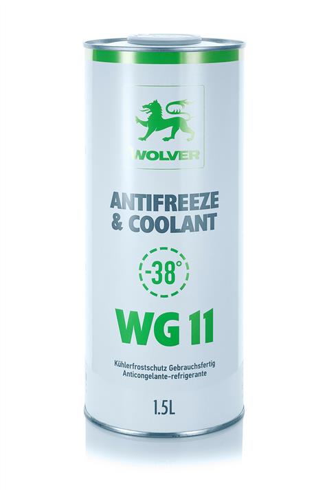 Wolver 4260360944222 Antifreeze/Coolant WG11 Ready for use green, 1.5 l 4260360944222
