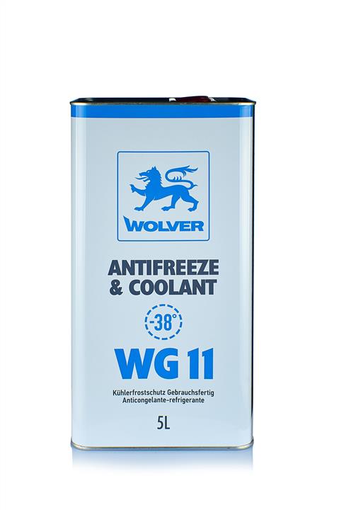 Wolver 4260360943454 Antifreeze/Coolant WG11 Ready for use blue, 5 l 4260360943454