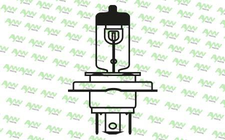 Aywiparts AW1910042W Halogen lamp 12V H4 60/55W AW1910042W
