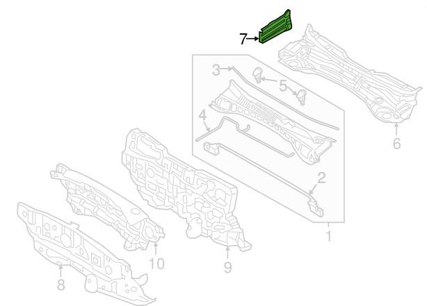 Buy Hyundai/Kia 667282W000 – good price at EXIST.AE!