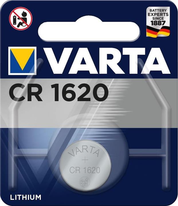 Varta 06620101401 Battery CR 1620 BLI 1 Lithium 06620101401