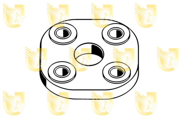 Unigom 391316 Steering shaft cardan 391316