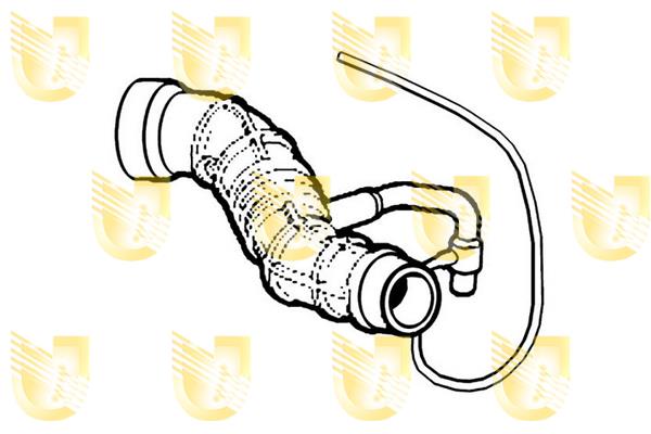 Unigom S1024 Air filter nozzle, air intake S1024