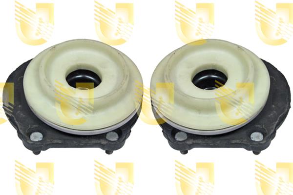 Unigom 390550C Strut bearing with bearing, 2 pcs set 390550C