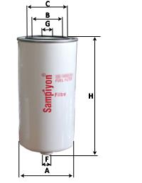 Sampiyon CS0161M Fuel filter CS0161M