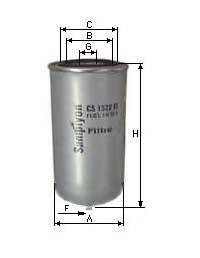 Sampiyon CS1648M Fuel filter CS1648M