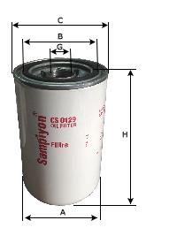 Sampiyon CS0129 Fuel filter CS0129