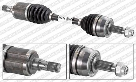 Driveshaft Chevrolet Aveo: DK53008 SNR Drive shaft