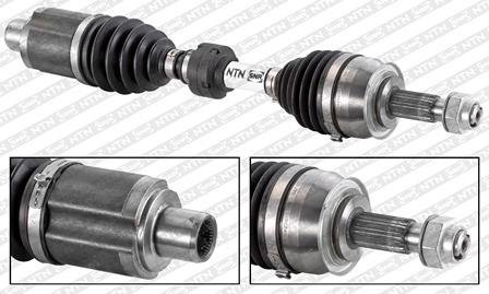 Axle shaft Chevrolet Aveo: DK53009 SNR Drive shaft