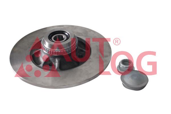 Autlog BS6002 Rear brake disc, non-ventilated BS6002