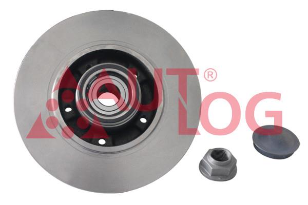 Autlog BS6006 Rear brake disc, non-ventilated BS6006