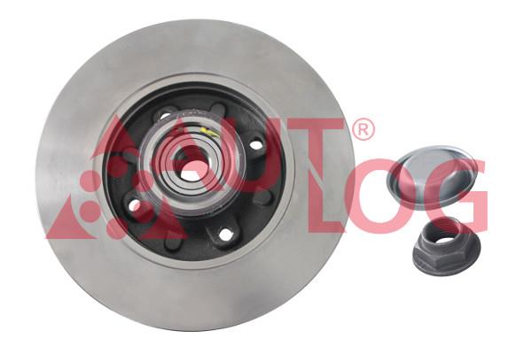 Autlog BS6005 Rear brake disc, non-ventilated BS6005