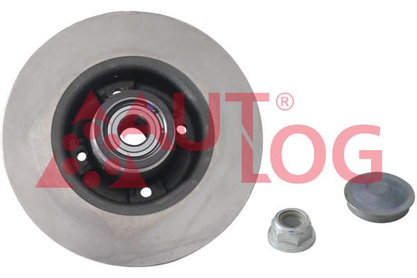 Autlog BS6000 Rear brake disc, non-ventilated BS6000
