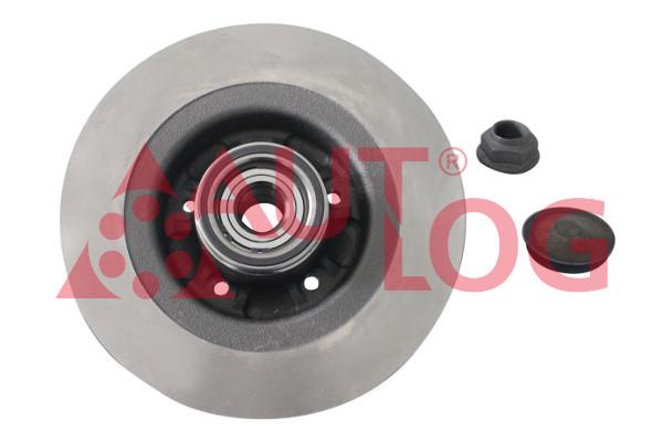 Autlog BS6009 Rear brake disc, non-ventilated BS6009