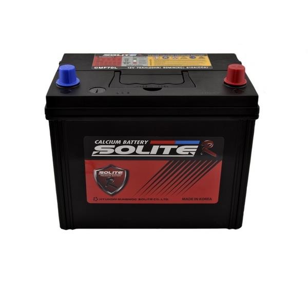 Solite R CMF70L Battery Solite r 12V 70AH 610A(EN) R+ CMF70L