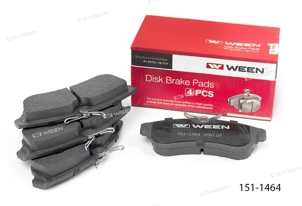 Ween 151-1464 Brake Pad Set, disc brake 1511464