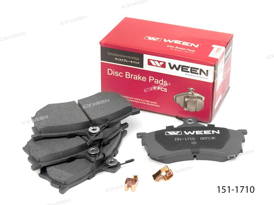 Ween 151-1710 Brake Pad Set, disc brake 1511710