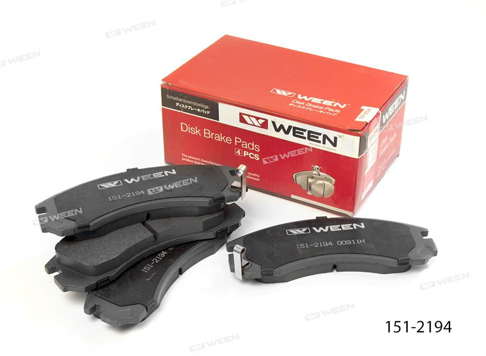 Ween 151-2194 Brake Pad Set, disc brake 1512194