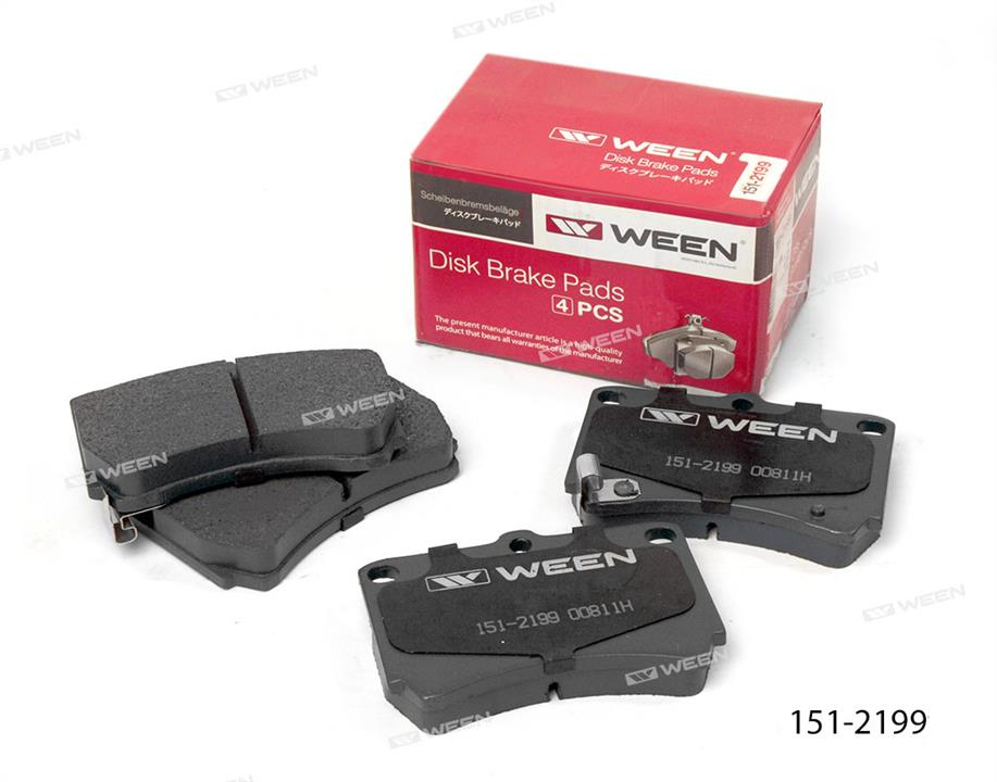Ween 151-2199 Brake Pad Set, disc brake 1512199