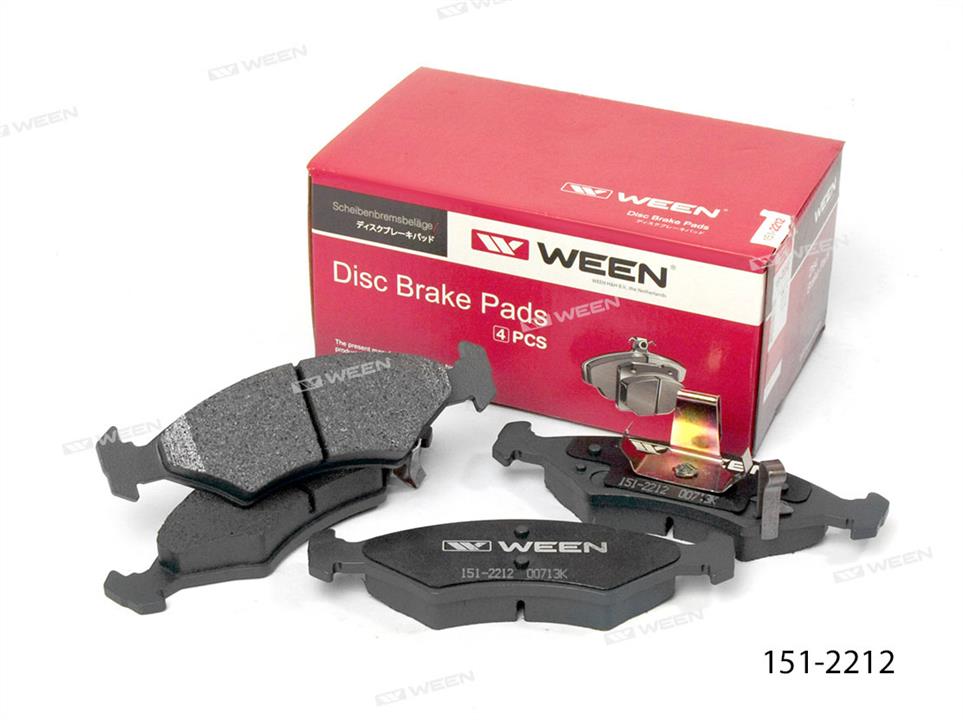 Ween 151-2212 Brake Pad Set, disc brake 1512212