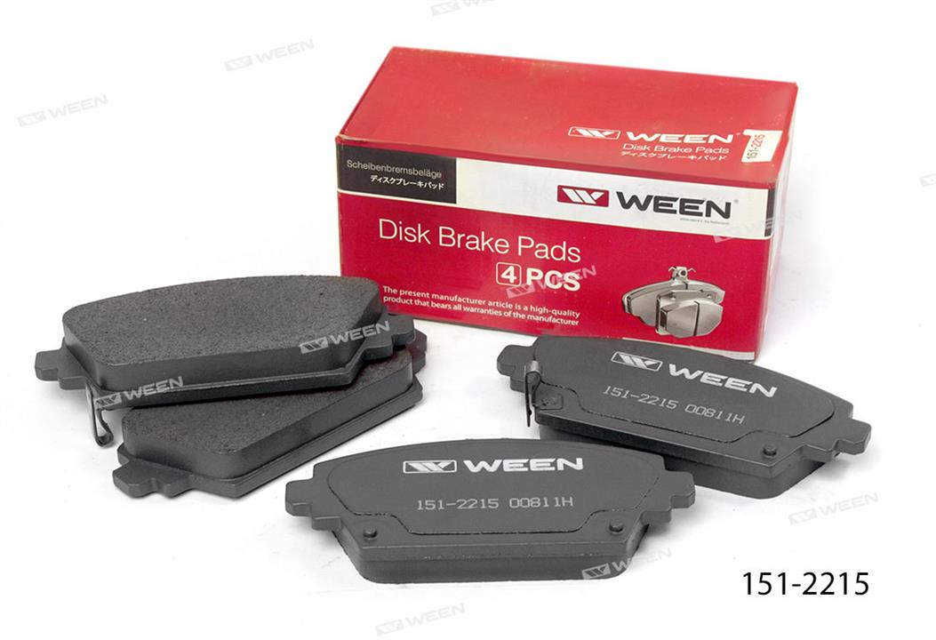 Ween 151-2215 Brake Pad Set, disc brake 1512215