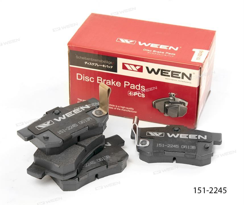 Ween 151-2245 Brake Pad Set, disc brake 1512245