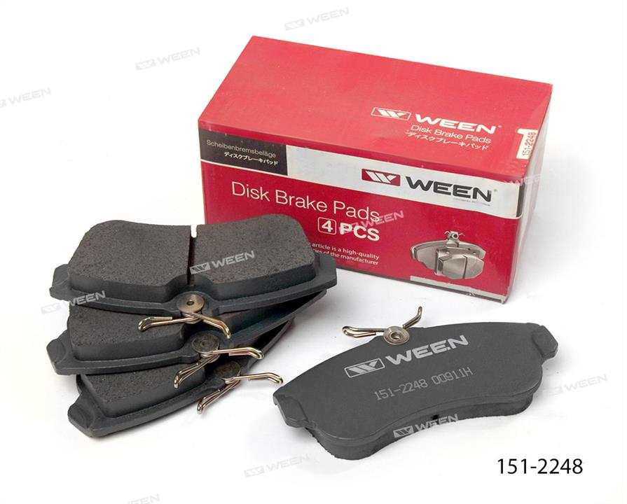 Ween 151-2248 Brake Pad Set, disc brake 1512248