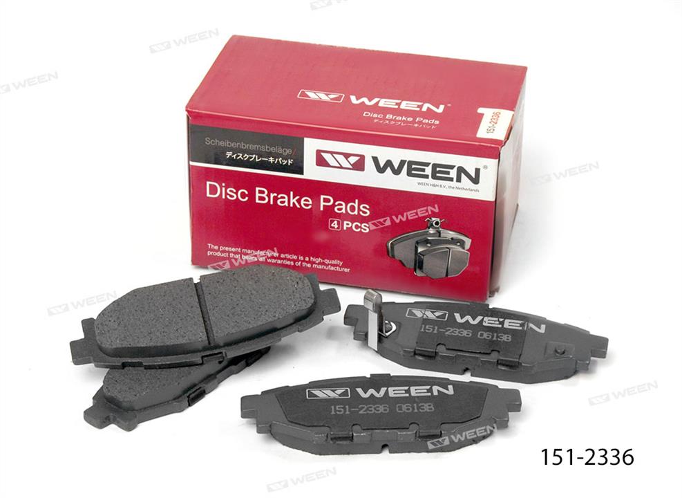 Ween 151-2336 Brake Pad Set, disc brake 1512336