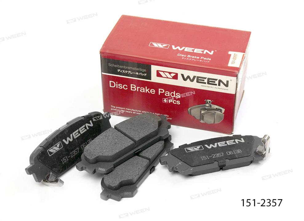 Ween 151-2357 Brake Pad Set, disc brake 1512357
