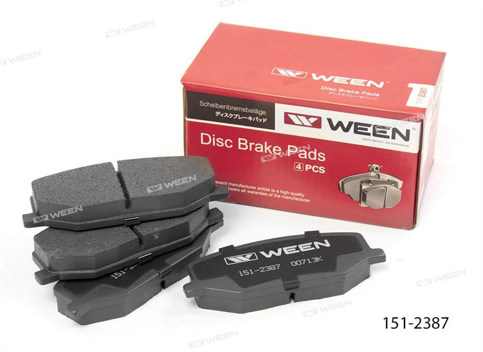 Ween 151-2387 Brake Pad Set, disc brake 1512387