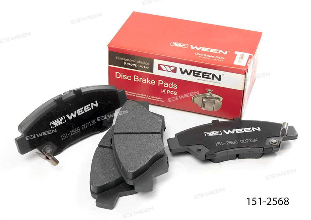 Ween 151-2568 Brake Pad Set, disc brake 1512568
