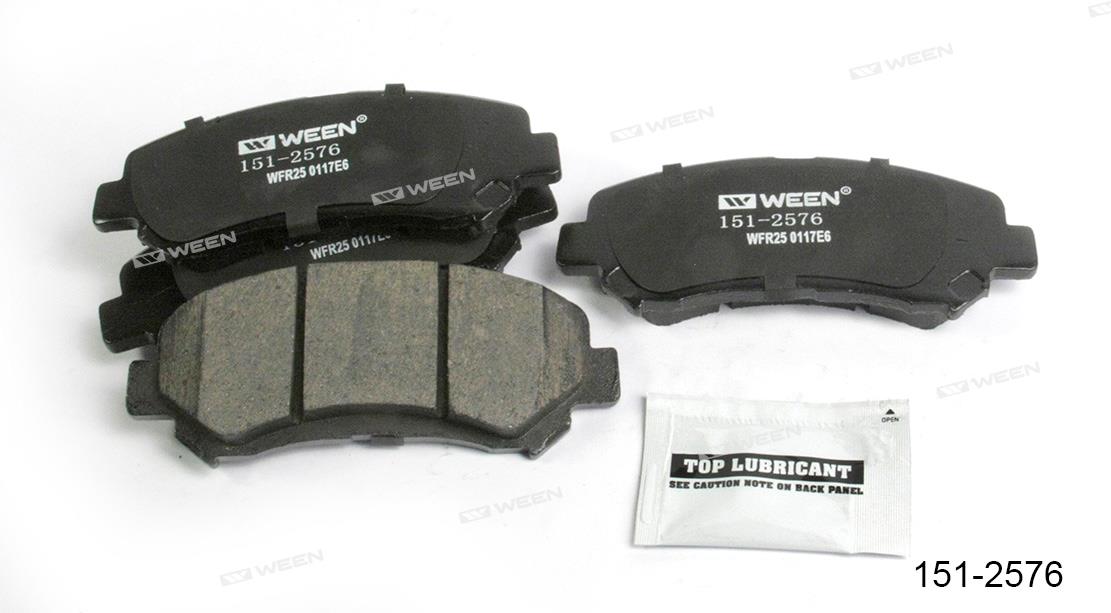 Ween 151-2576 Brake Pad Set, disc brake 1512576
