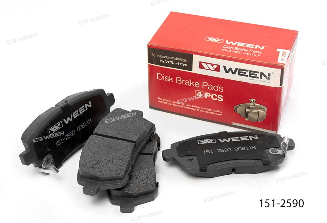 Ween 151-2590 Brake Pad Set, disc brake 1512590