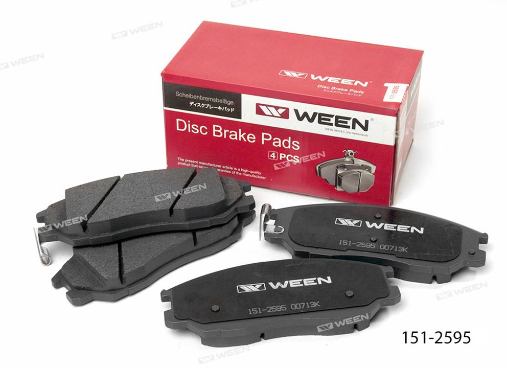 Ween 151-2595 Brake Pad Set, disc brake 1512595