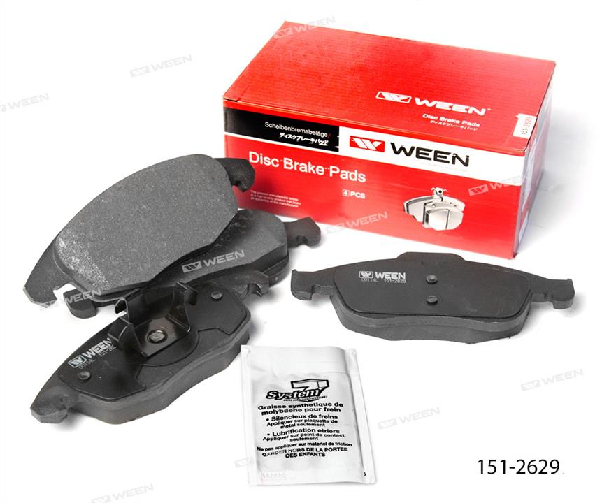Ween 151-2629 Brake Pad Set, disc brake 1512629