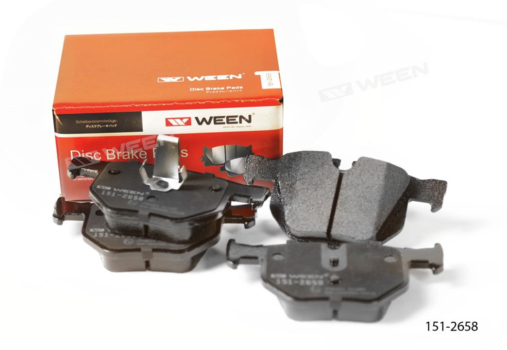 Ween 151-2658 Brake Pad Set, disc brake 1512658