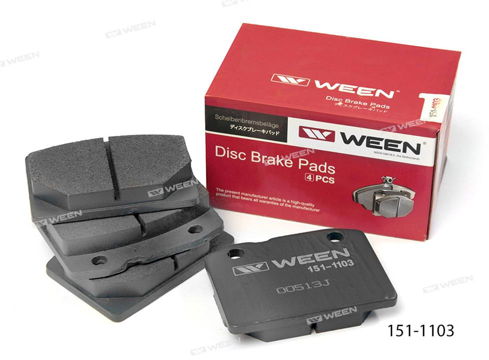 Ween 151-1103 Brake Pad Set, disc brake 1511103